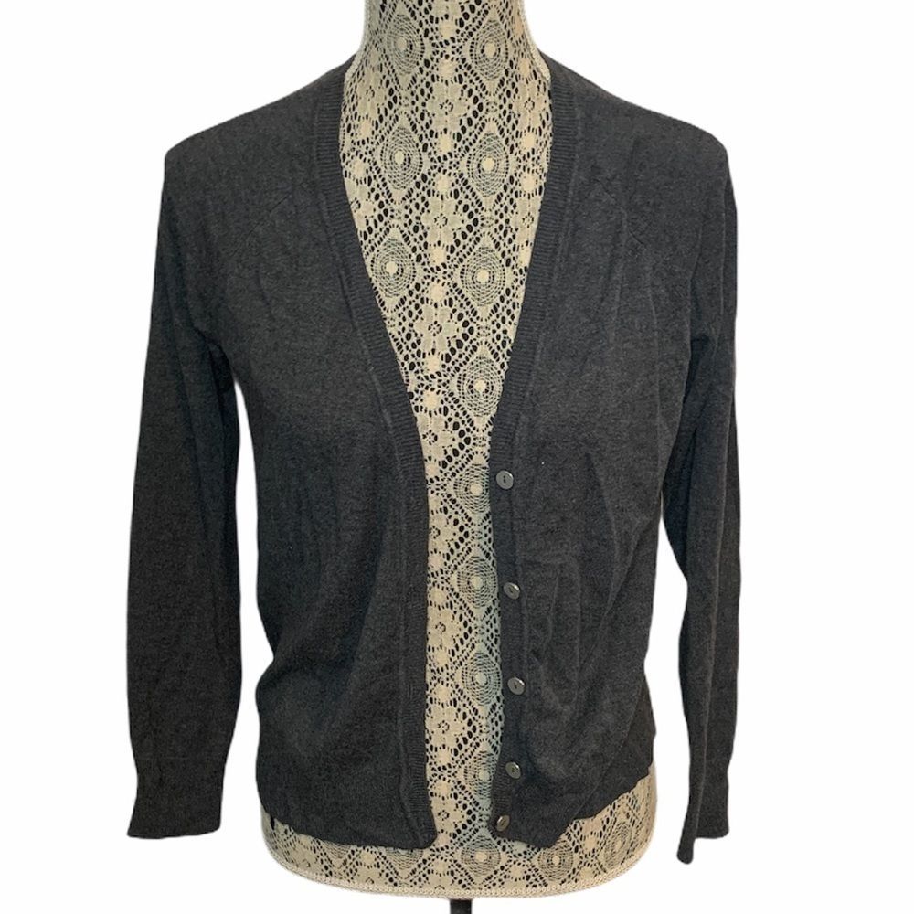 Juli Cropped Button Up Cardigan Size Medium